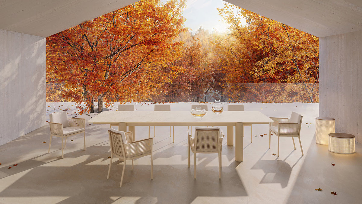 Bosc extendable dining table, image: Gandia Blasco