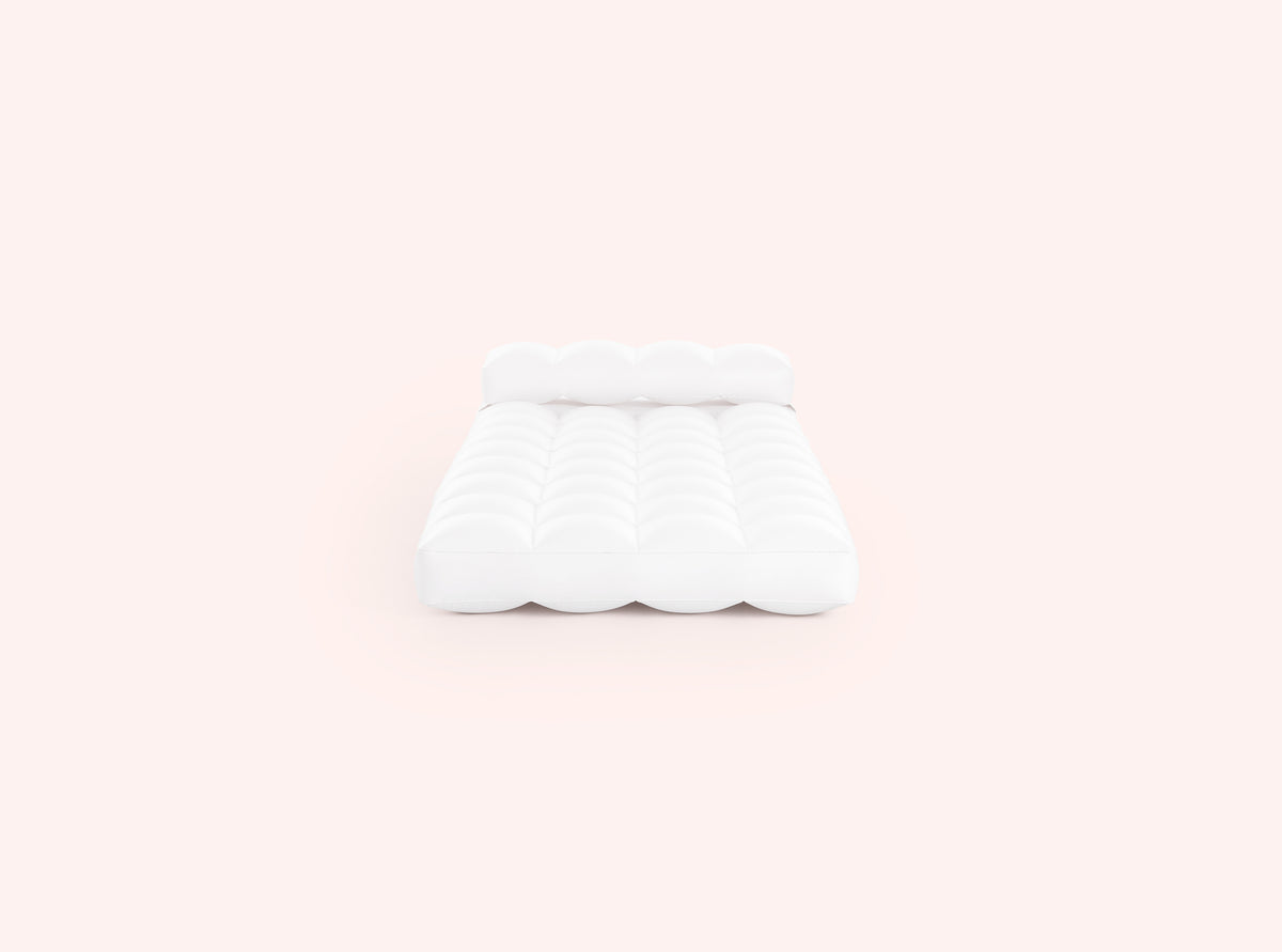 Diabla Cacao air mattress, front view