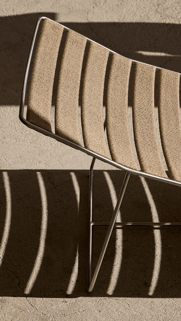 Gandia Blasco Cord Chaise Lounge