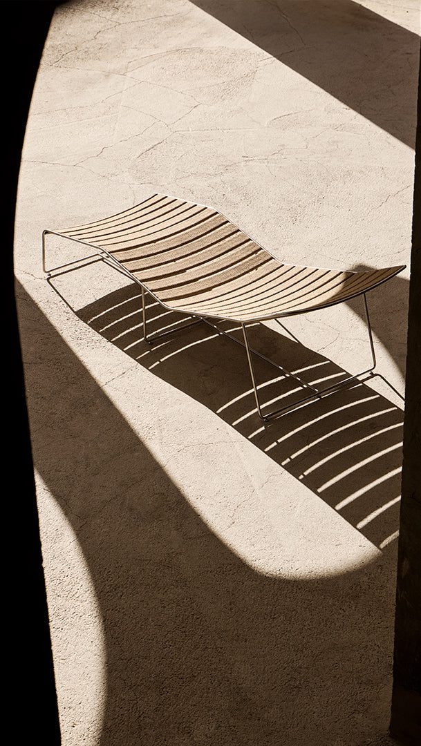 Gandia Blasco Cord Chaise Lounge