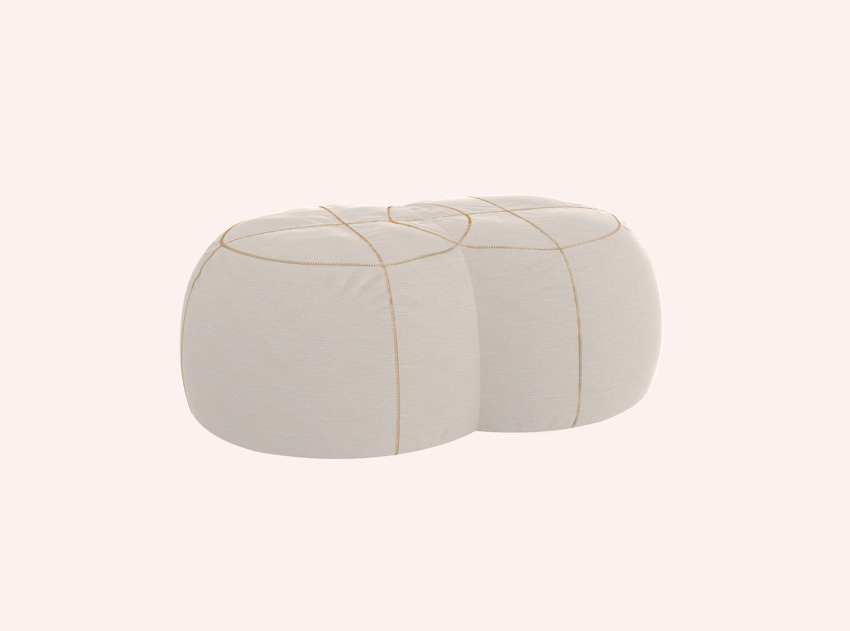 Costuras XL Twin Ball Pouf, image: Diabla