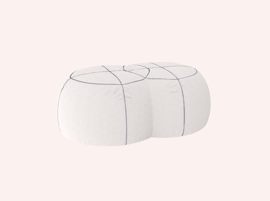 Costuras XL Twin Ball Pouf, image: Diabla