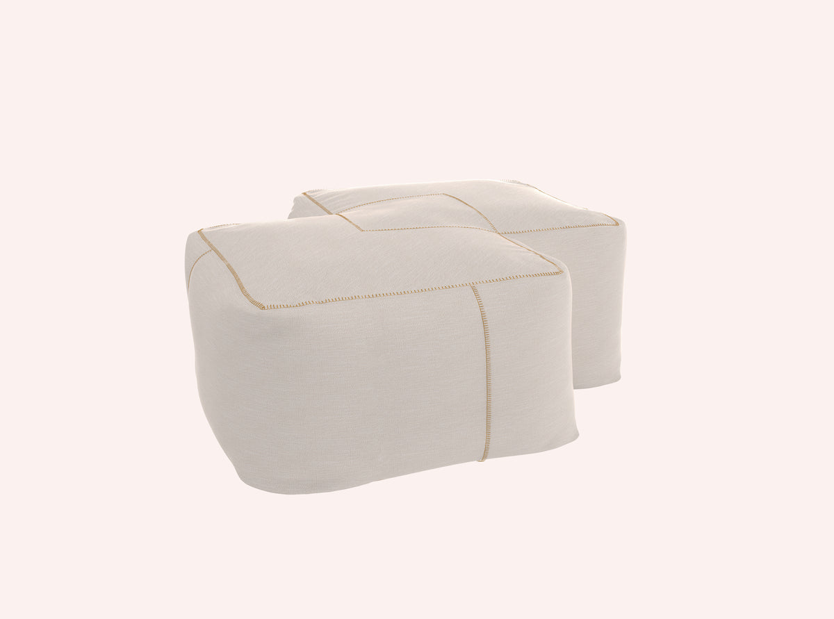 Costuras XL Twin Base Pouf, image: Diabla