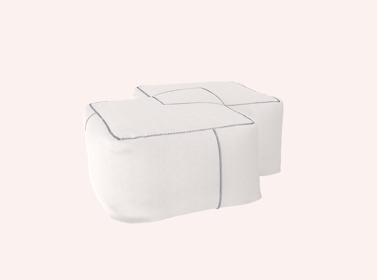 Costuras XL Twin Base Pouf, image: Diabla