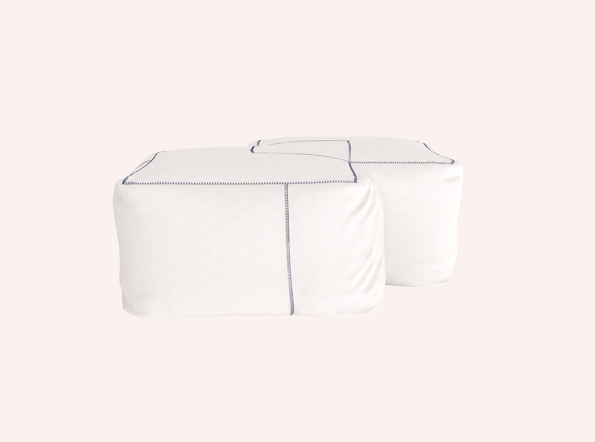 Costuras XL Twin Base Pouf, image: Diabla