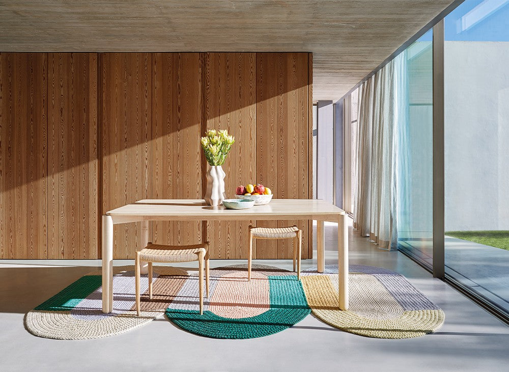 GAN Crochet Trio Rug, Mix