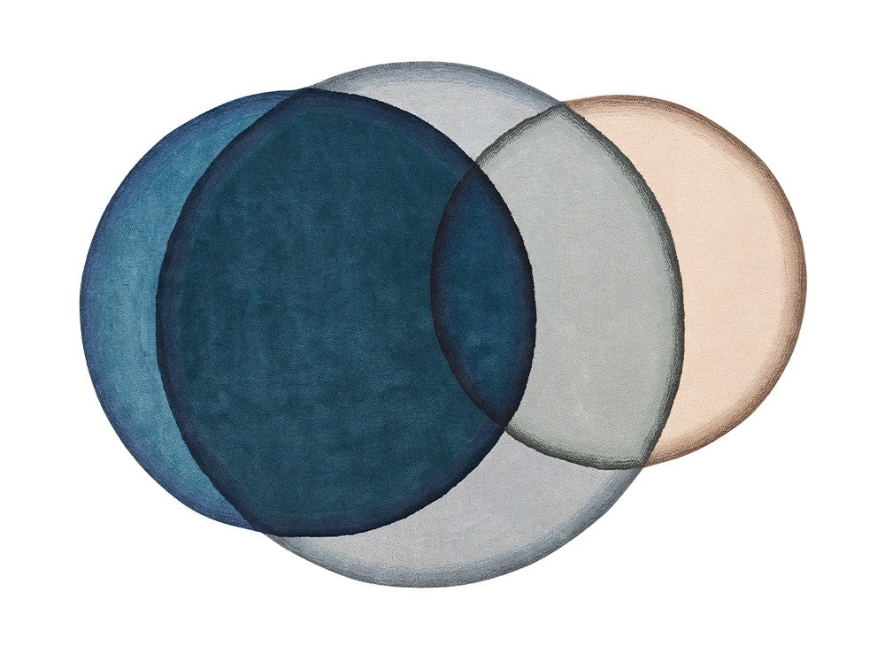 GAN Crystal Rug, Blue