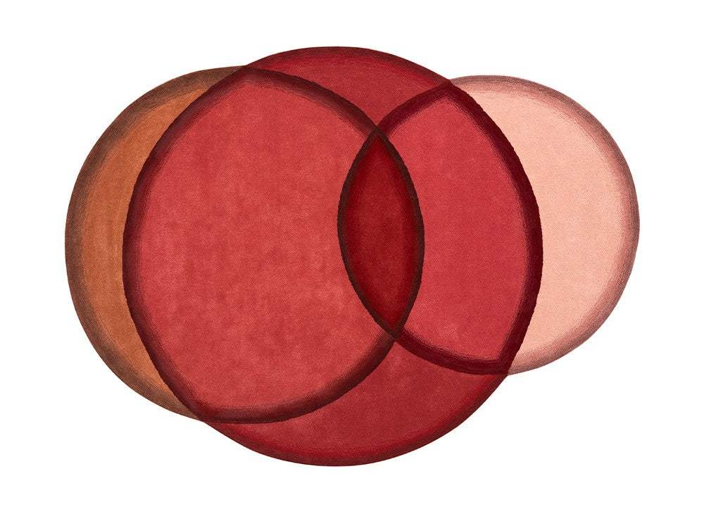 GAN Crystal Rug, Red