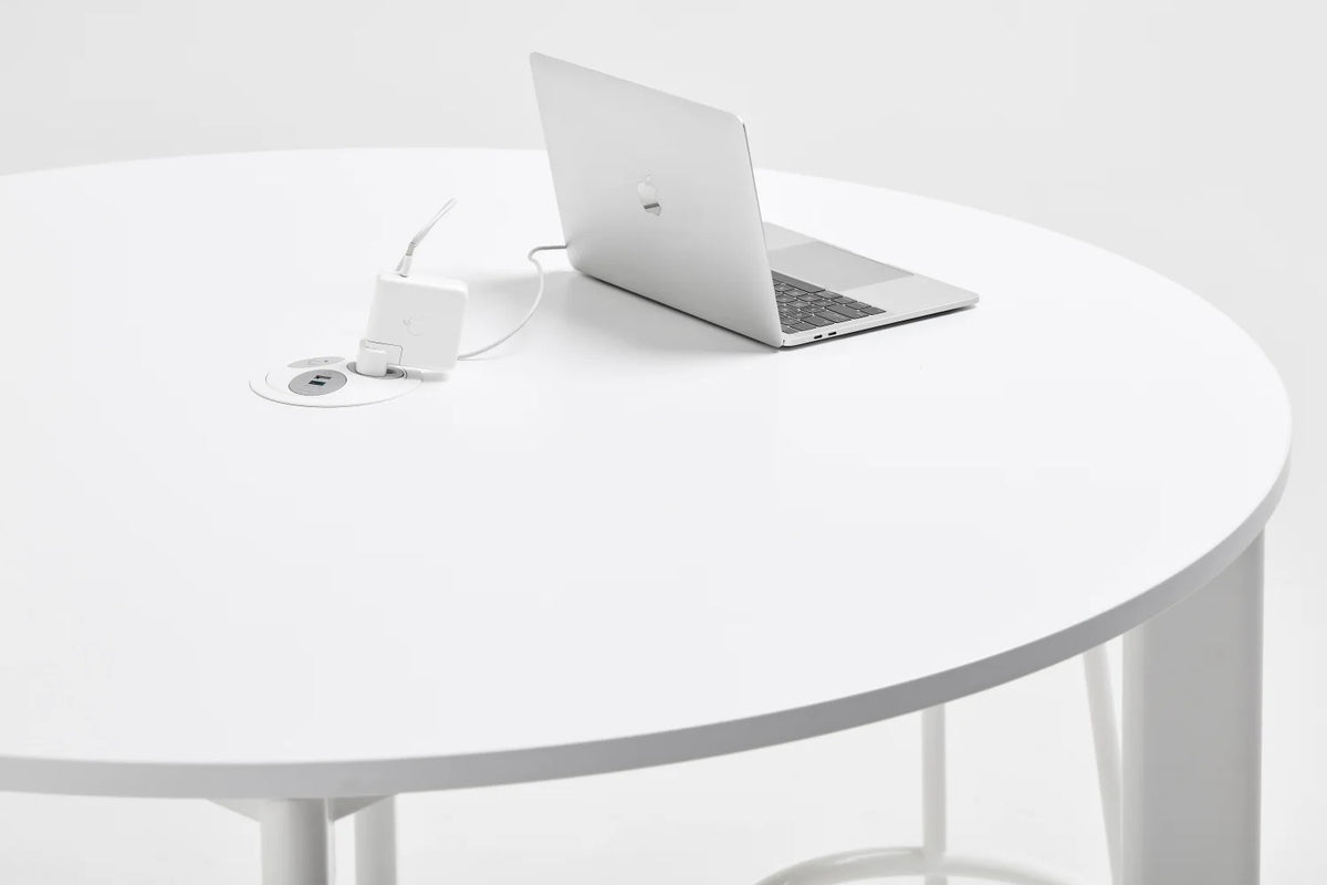 Derlot Pillar Round Dining Table