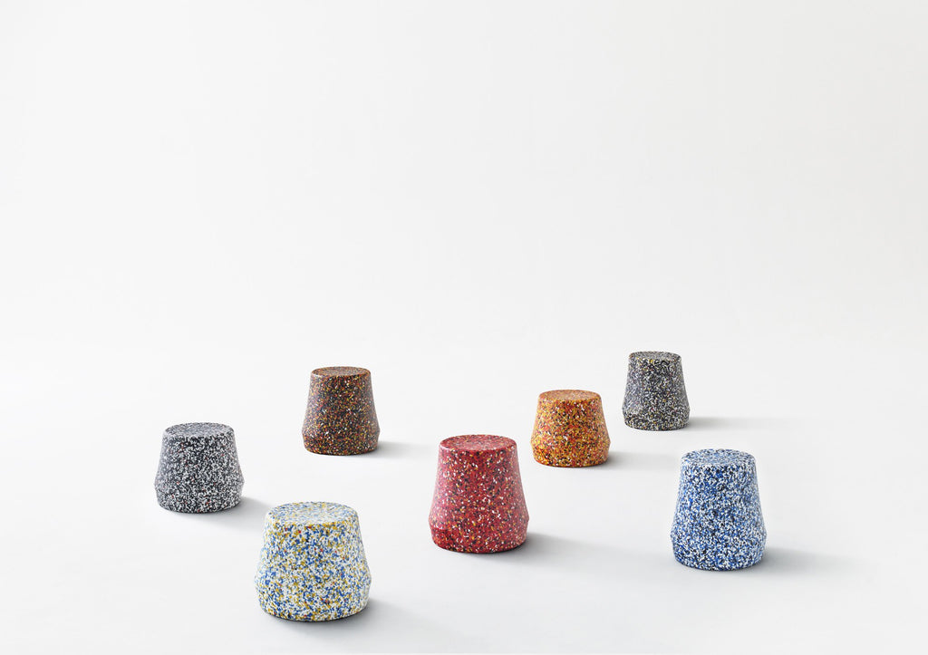 Derlot Stump Recycled Stool