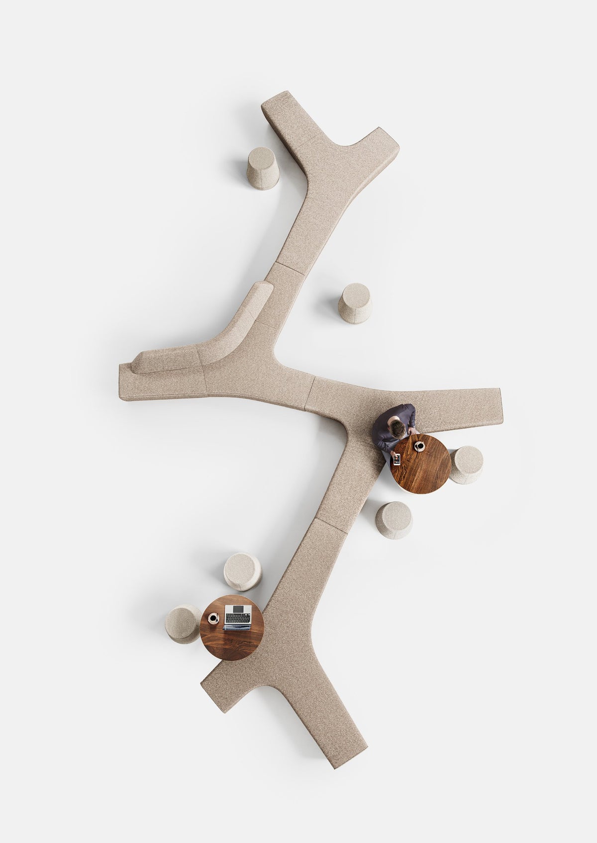 Derlot Twig Bench
