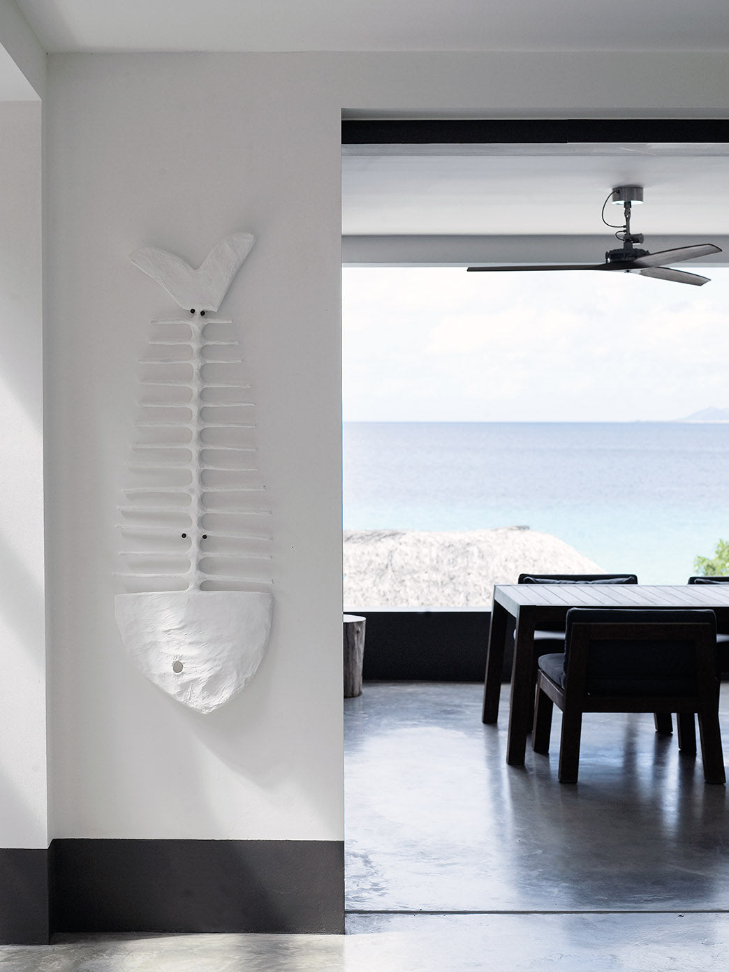 Piet Boon ANNE outdoor dining table with NIEK armchairs