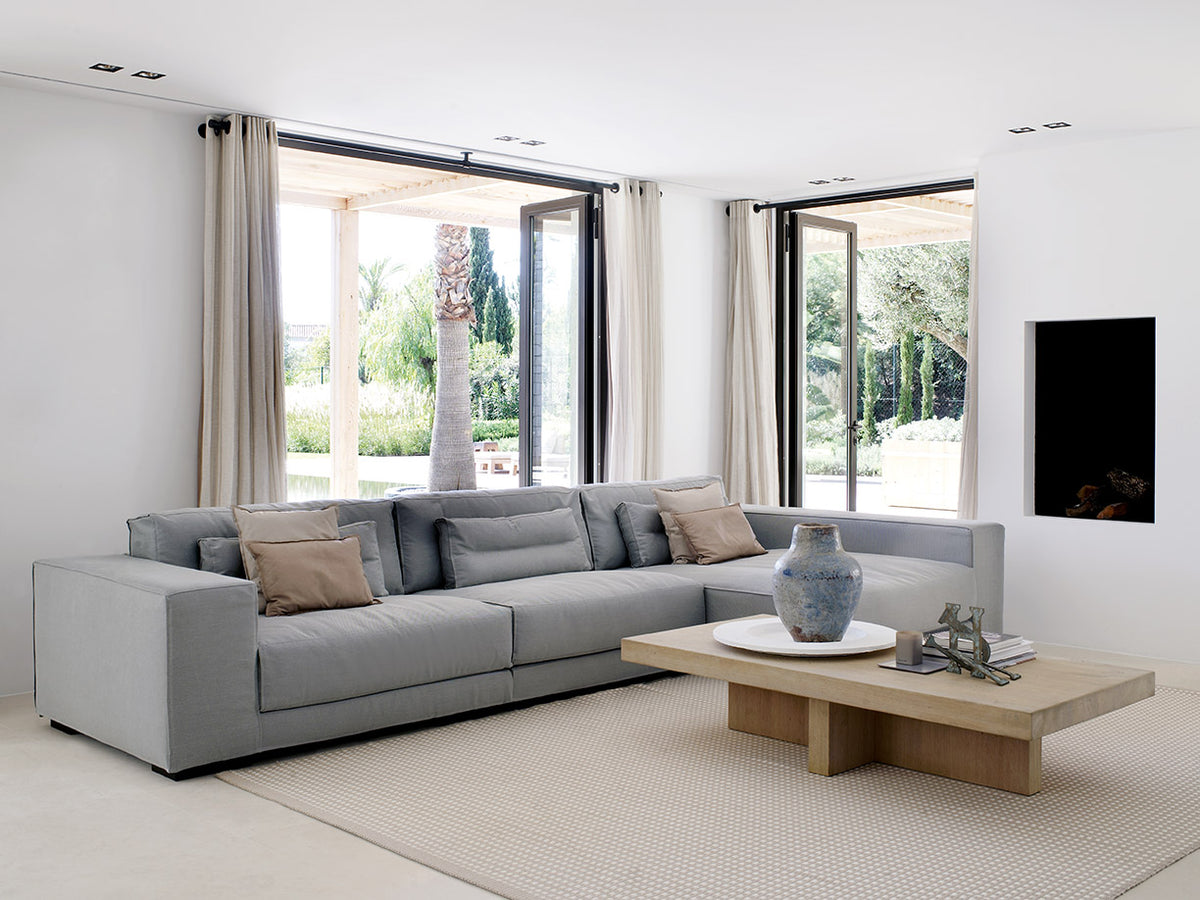 Piet Boon DIEKE sofa in a beach villa, image: Studio Piet Boon
