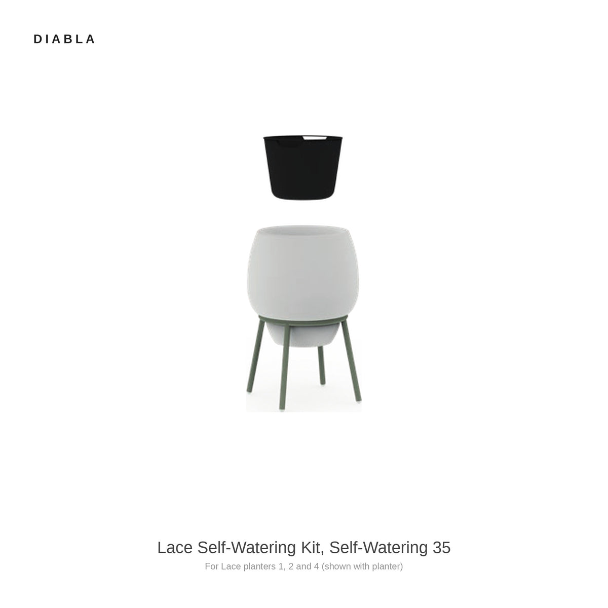 Diabla Lace Self-Watering Kit, Self-Watering 35