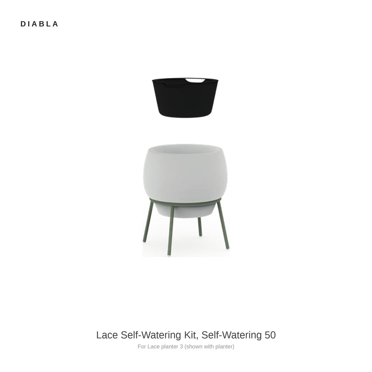 Diabla Lace Self-Watering Kit, Self-Watering 50