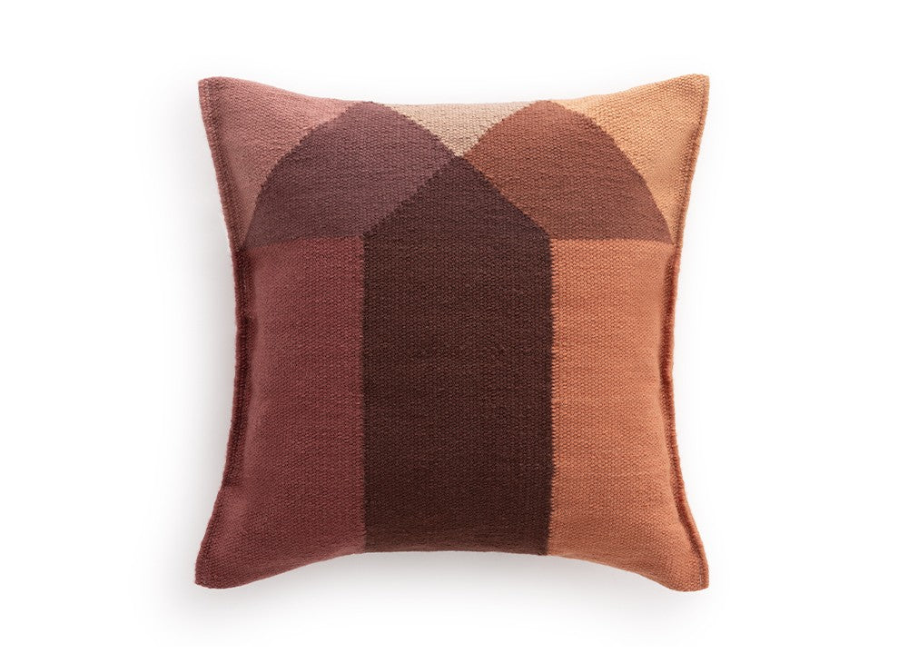 GAN Diamond Outdoor Cushion, Orange-Wine