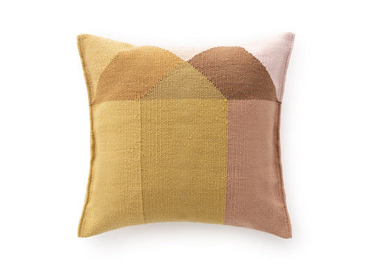GAN Diamond Outdoor Cushion, Pink-Yellow