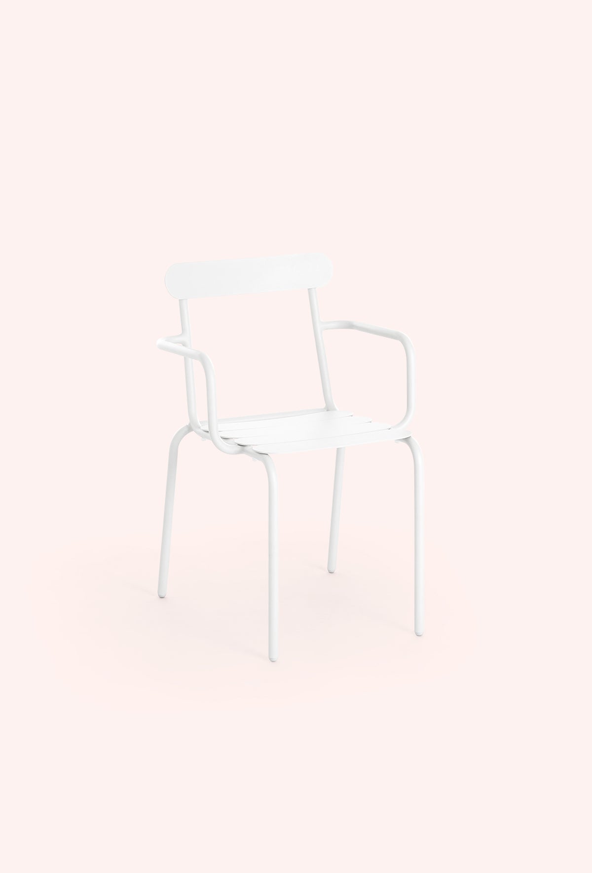 Diabla Easy dining armchair in white