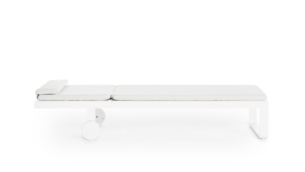 Flat High Chaise Lounge