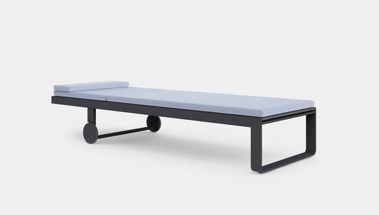 Flat High Chaise Lounge