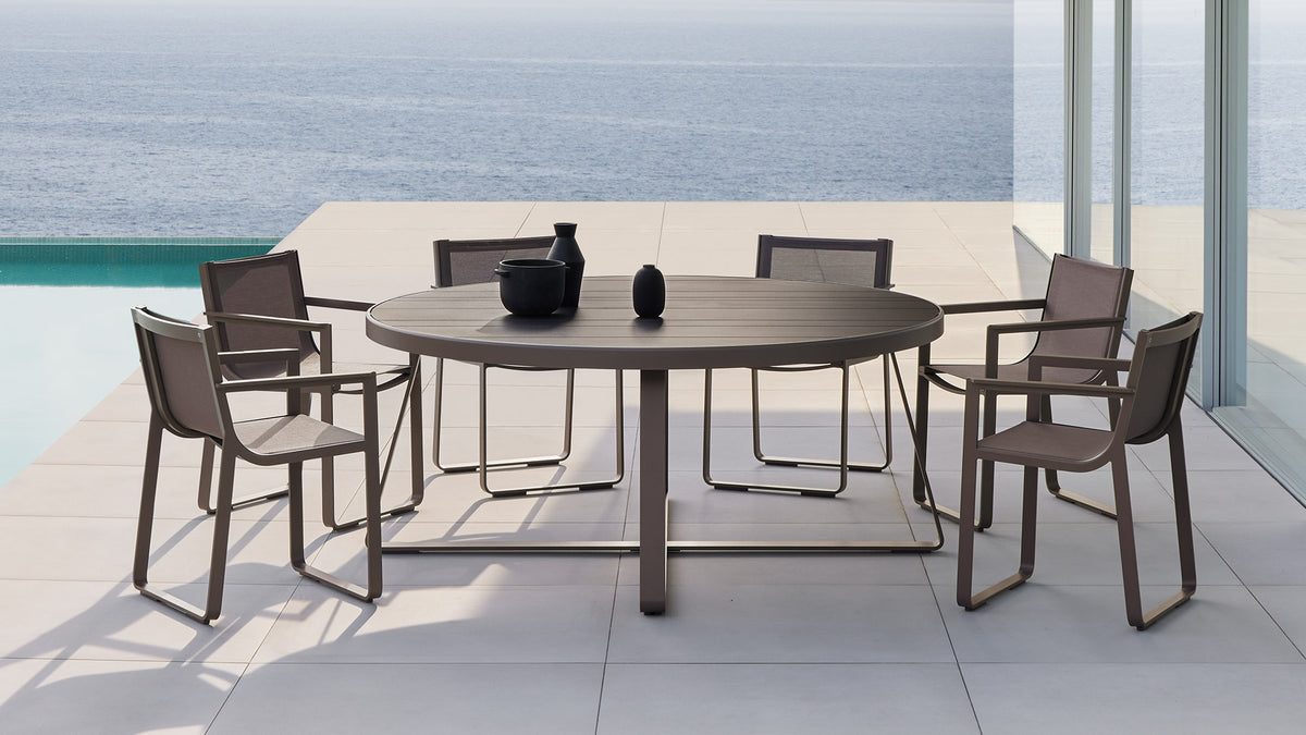 Flat Textil Dining Chair