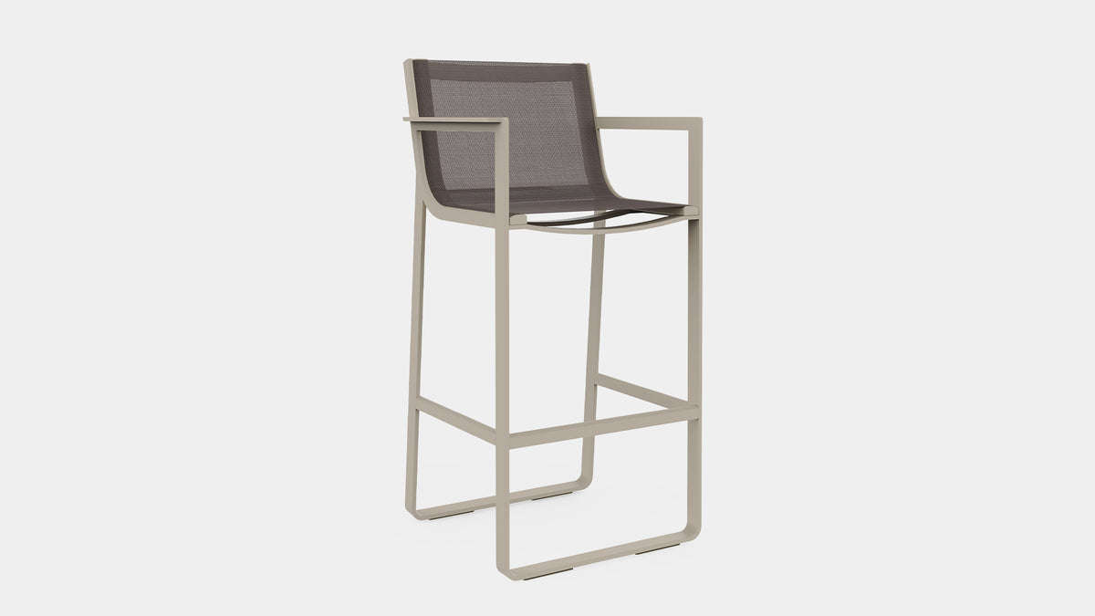 Flat Textil High Stool