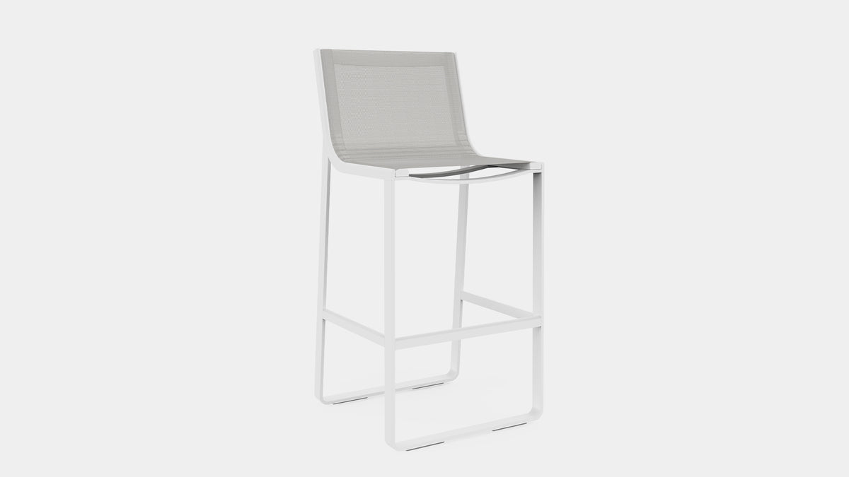 Flat Textil High Stool