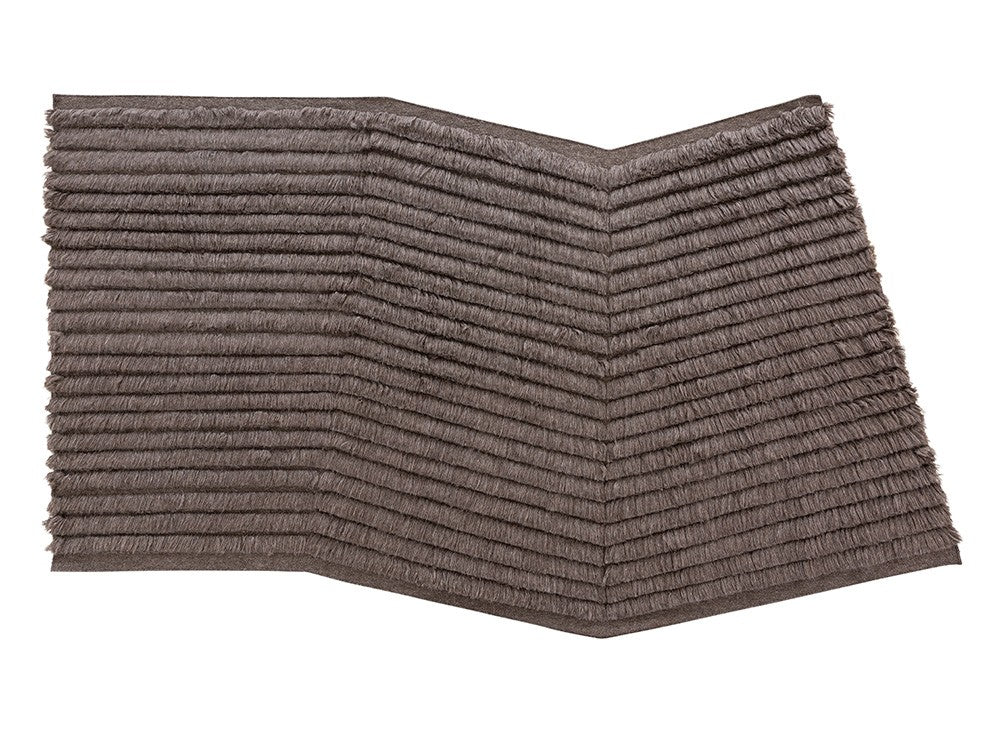 GAN Lines Rug, Charcoal