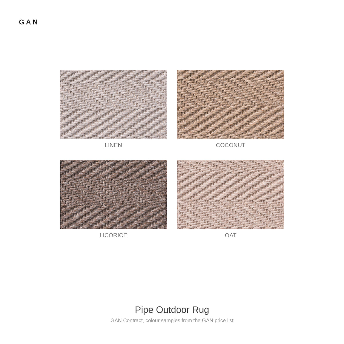 GAN Pipe Outdoor Rug