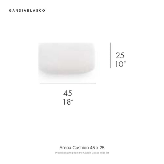 Gandia Blasco Arena Cushion 45 x 25