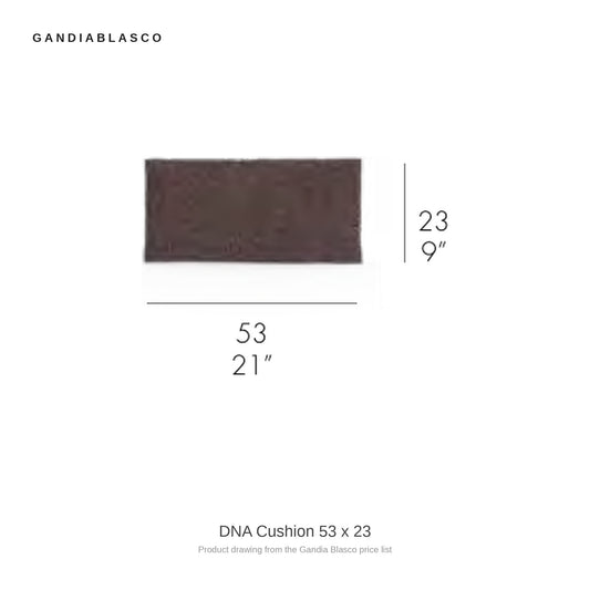 Gandia Blasco DNA Cushion 53 x 23