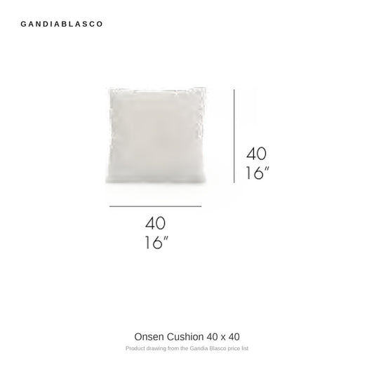 Gandia Blasco Onsen Cushion 40 x 40