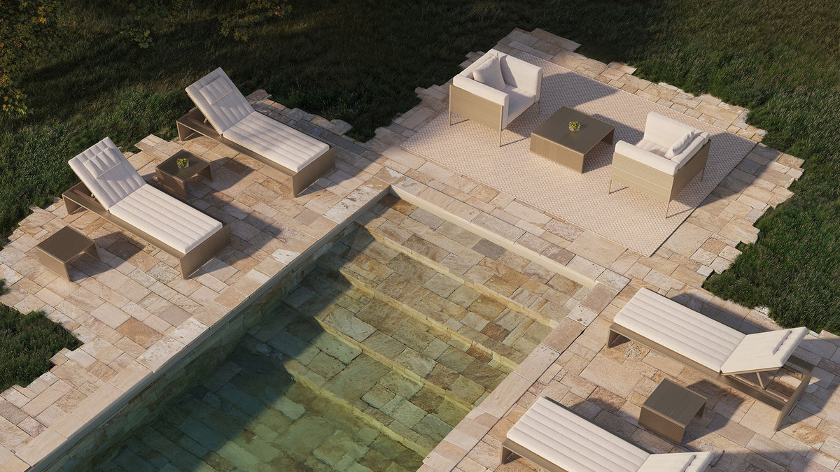 GBmodular chaise lounge, image: Gandia Blasco