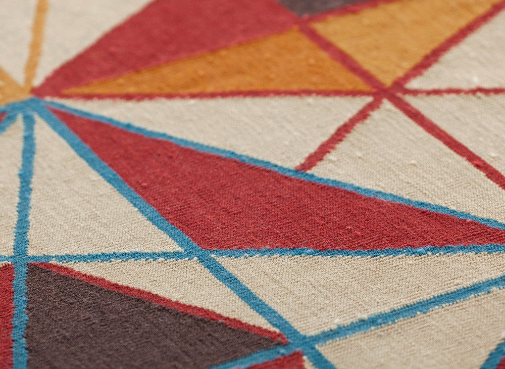 GAN Hexa Rug, Orange