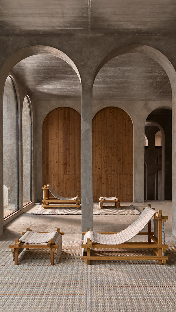 Gandia Blasco Hos Deckchair and Stool