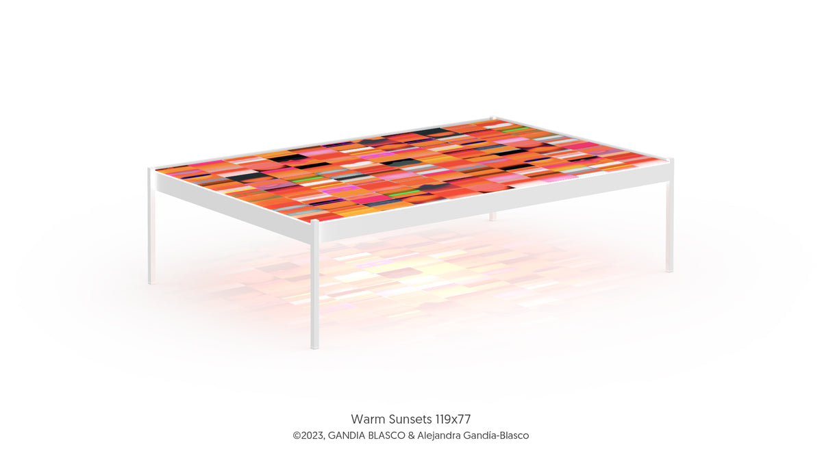 Iris coffee table, image: Gandia Blasco