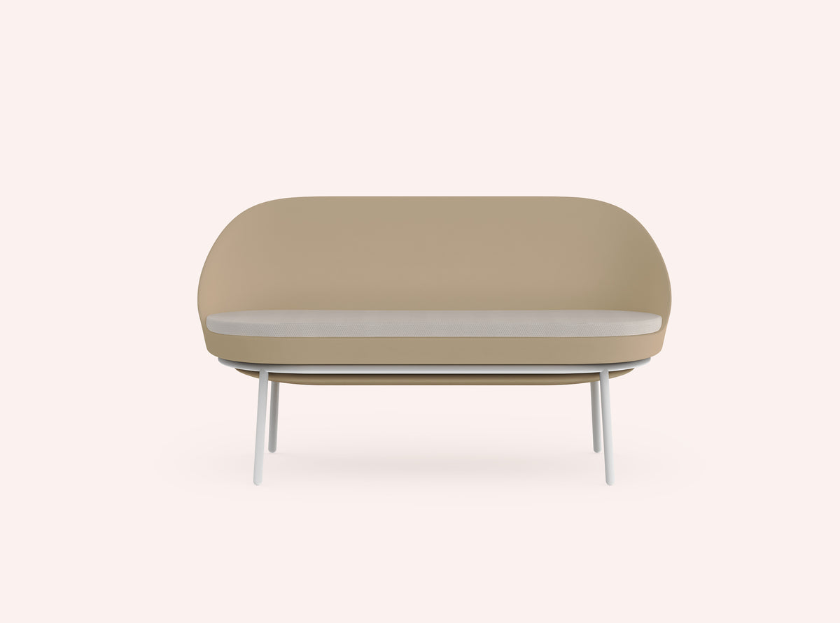 Diabla Lace 2 Seat Sofa, front