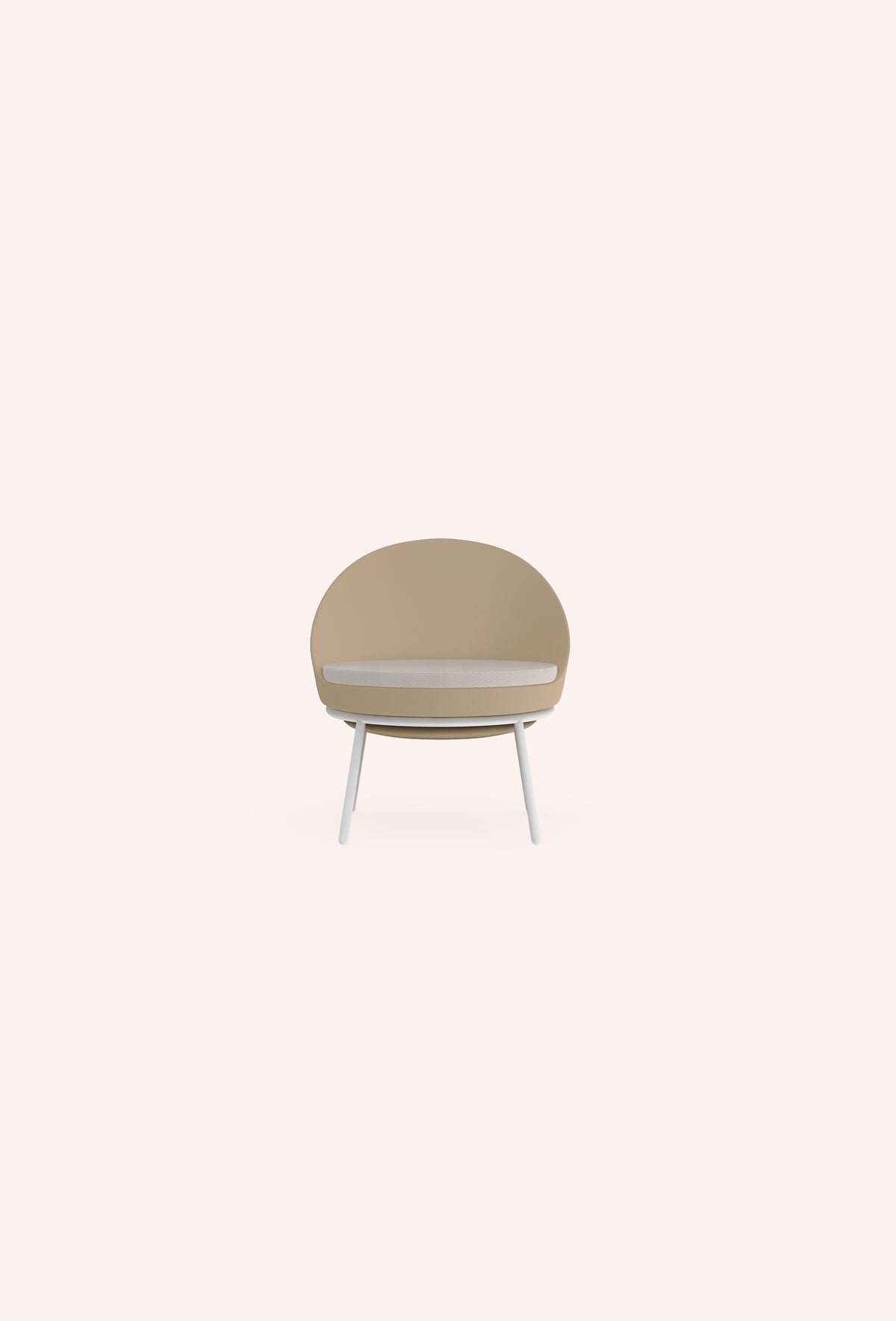 Diabla Lace Club Chair, front