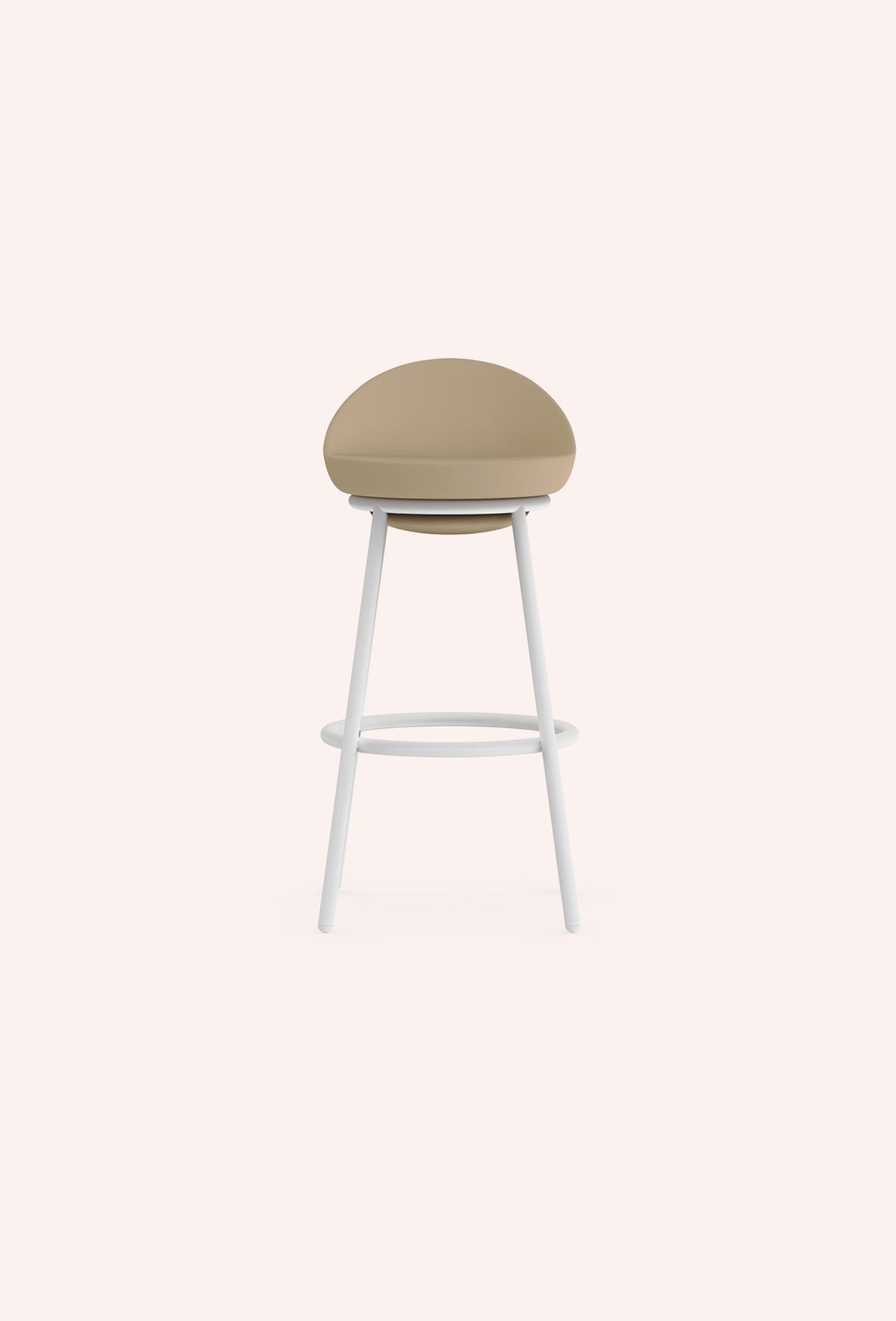 Diabla Lace Stool, front