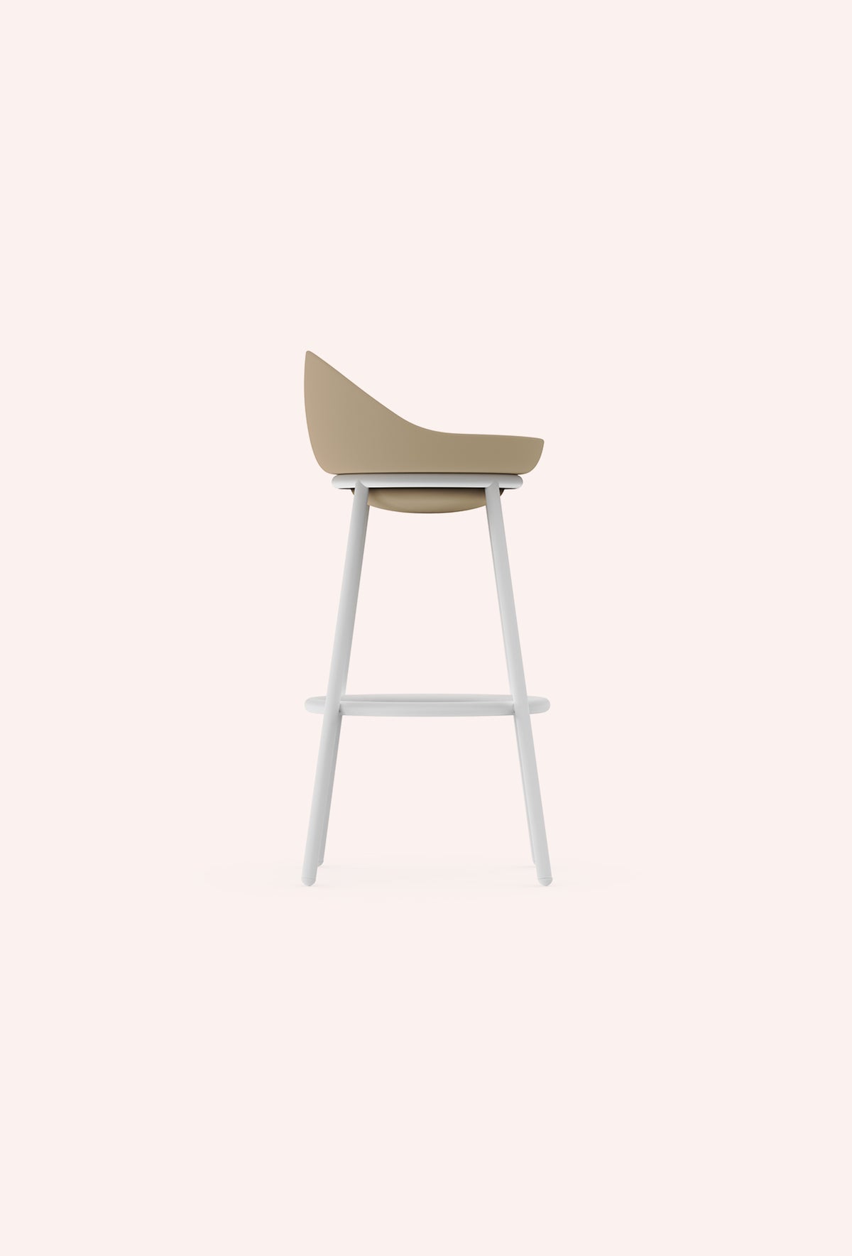 Diabla Lace Stool, profile