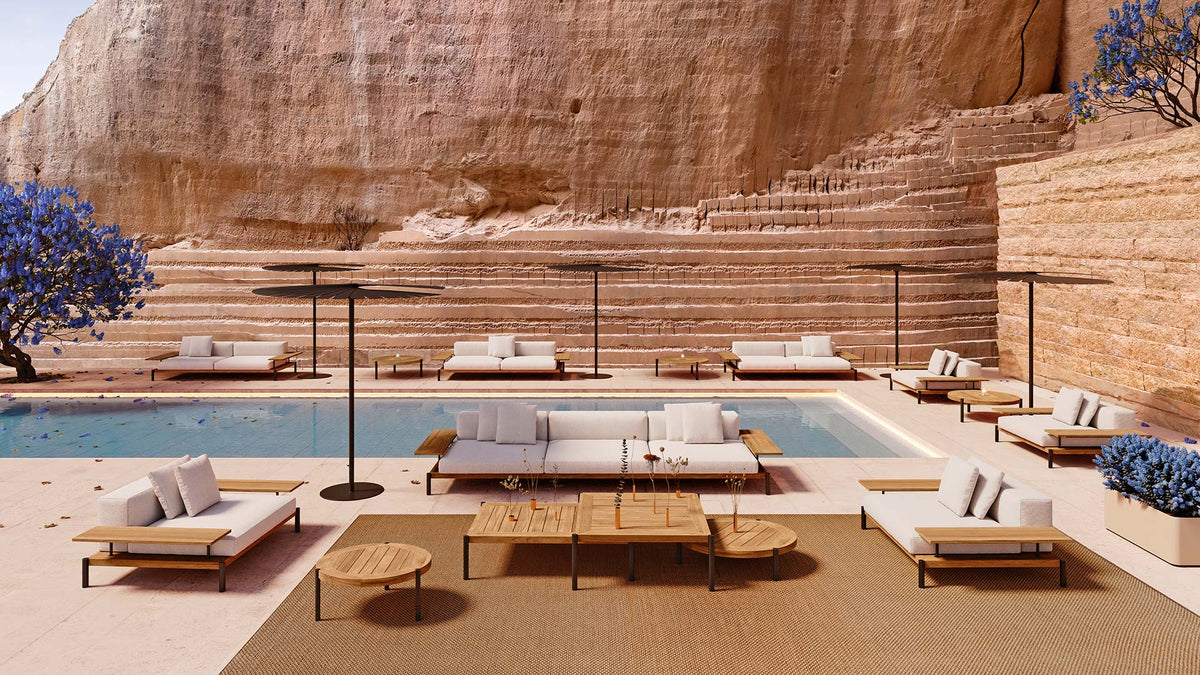 Lademadera 2-seat sofa, image: Gandia Blasco
