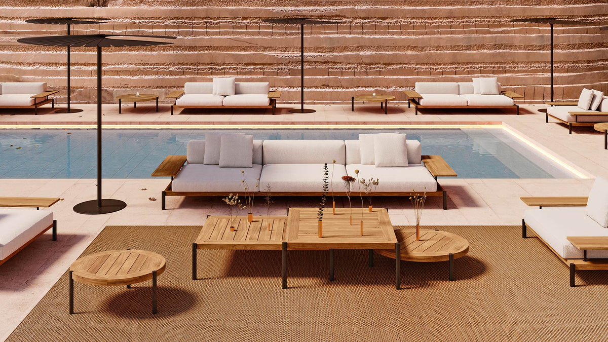 Lademadera 3-seat sofa, image: Gandia Blasco