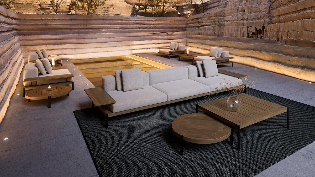 Lademadera 3-seat sofa, image: Gandia Blasco