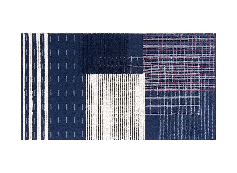 GAN Lan Rug, Indigo