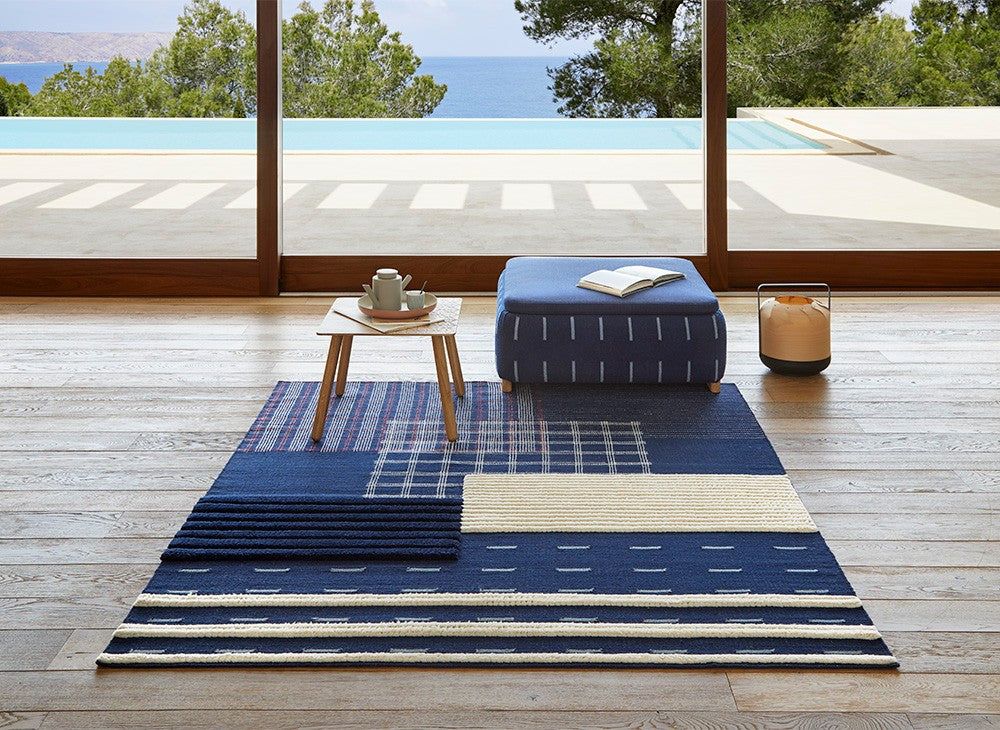 GAN Lan Rug, Indigo
