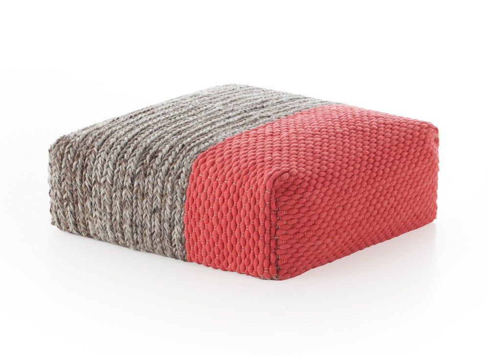 GAN Mangas Space Pouf, Coral