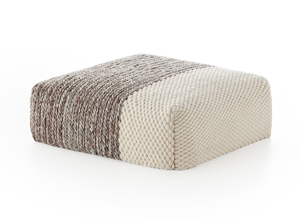 GAN Mangas Space Pouf, Ivory