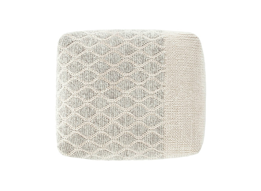 GAN Mangas Space Pouf, Ivory