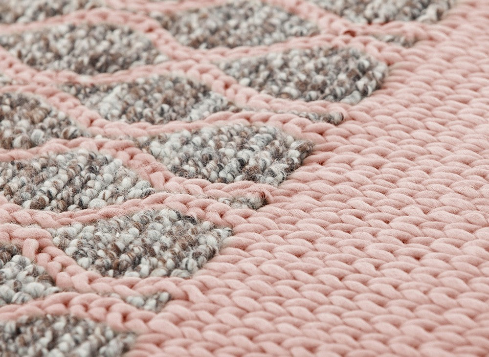 GAN Mangas Space Rug, Pink