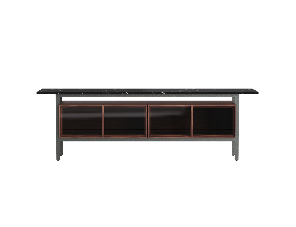 Punt Chicago Sideboard with Glass Doors